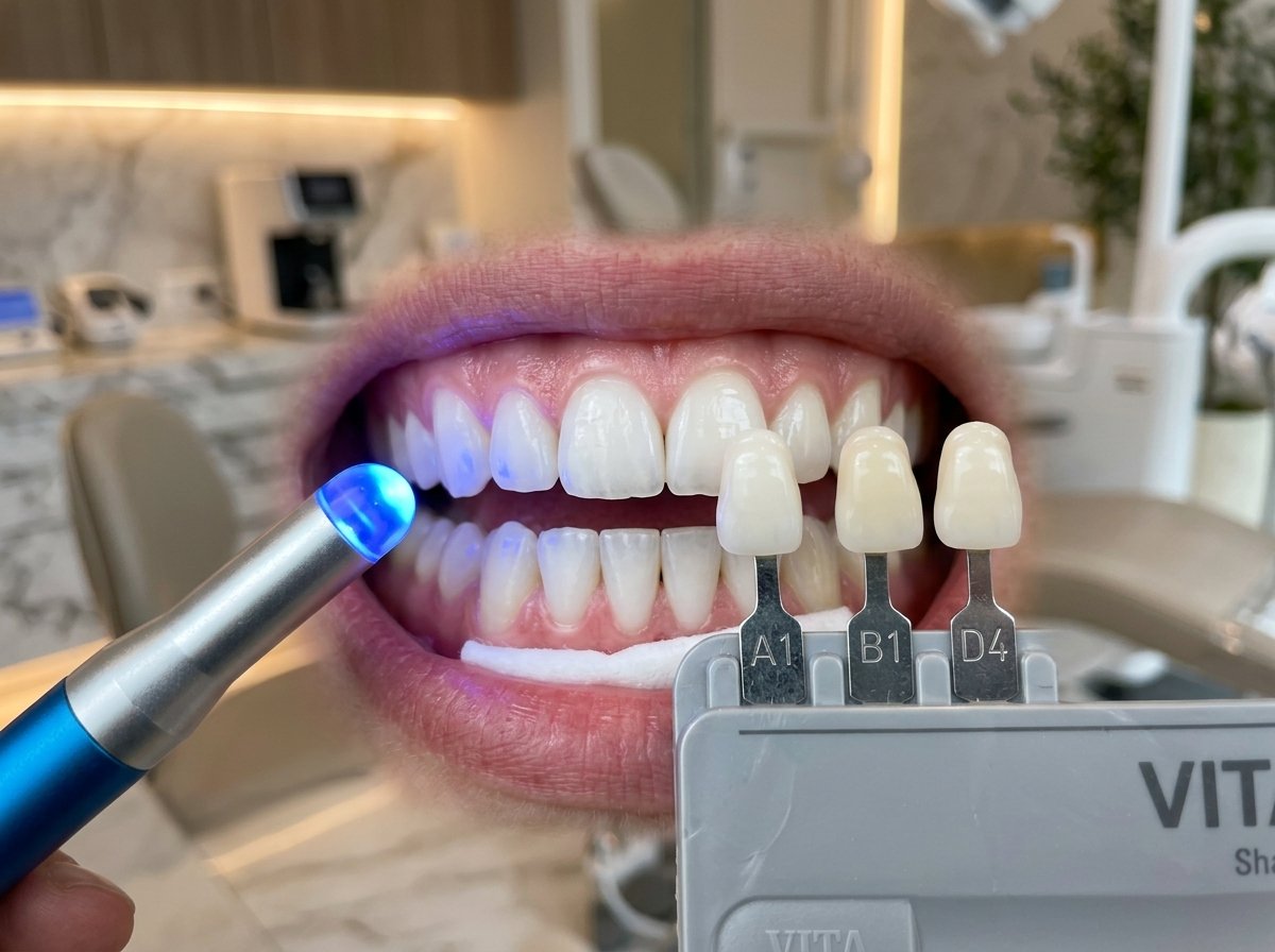 Professional teeth whitening enamel guide